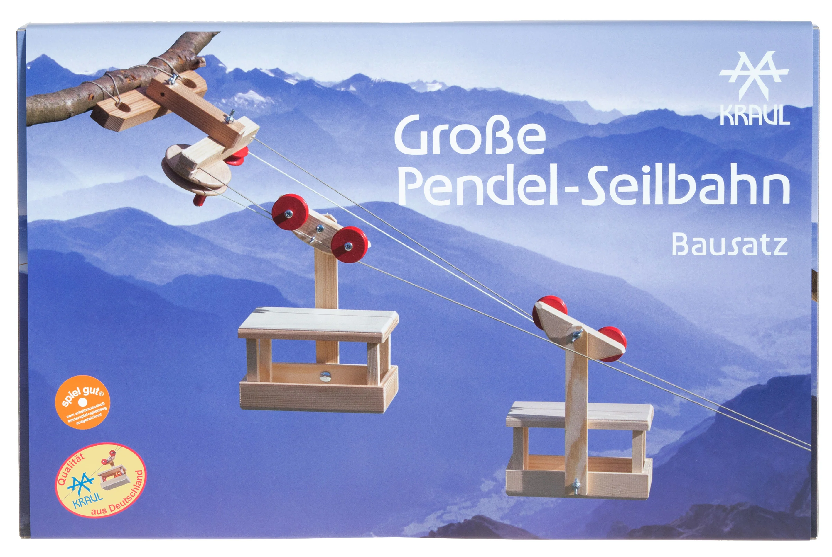 Kraul Grosse Pendelseilbahn mit Wagen und Bergstation