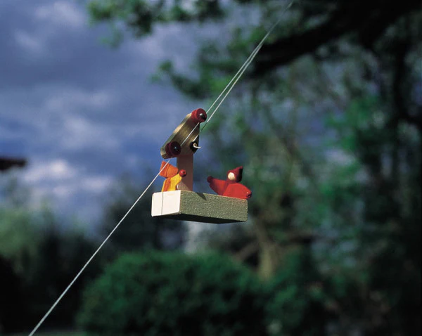 Kraul Mini Seilbahn mit Wagen - Bausatz - Image 3