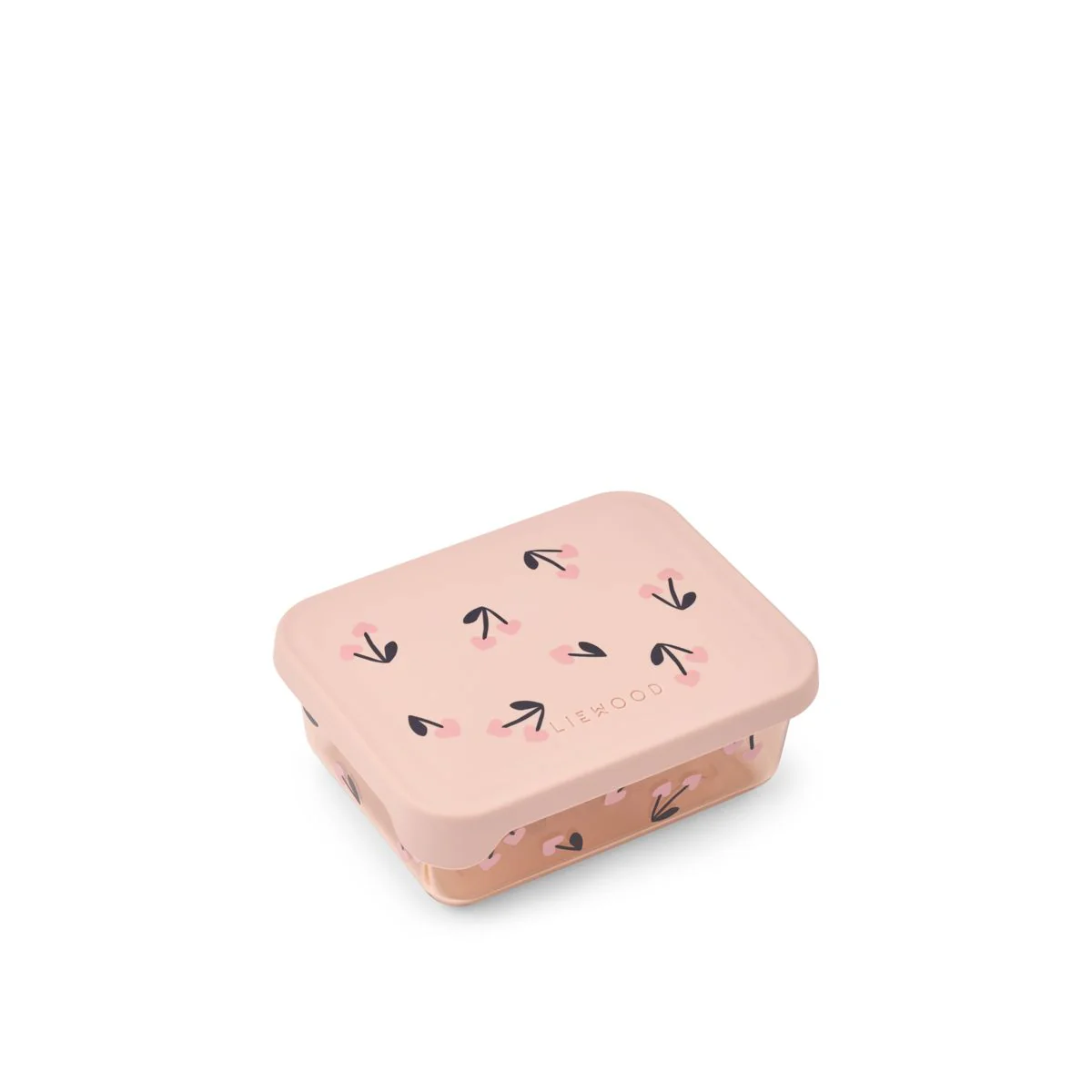 Liewood Snackbox "Ako" | Cherry heart / Rosey