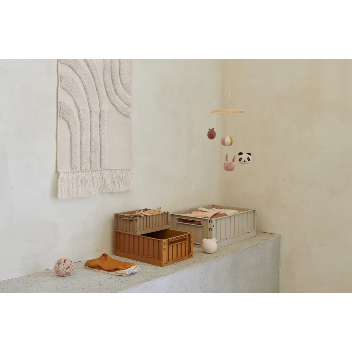 Liewood Aufbewahrungsboxen S 2er Set "Weston" Sandy - Image 4