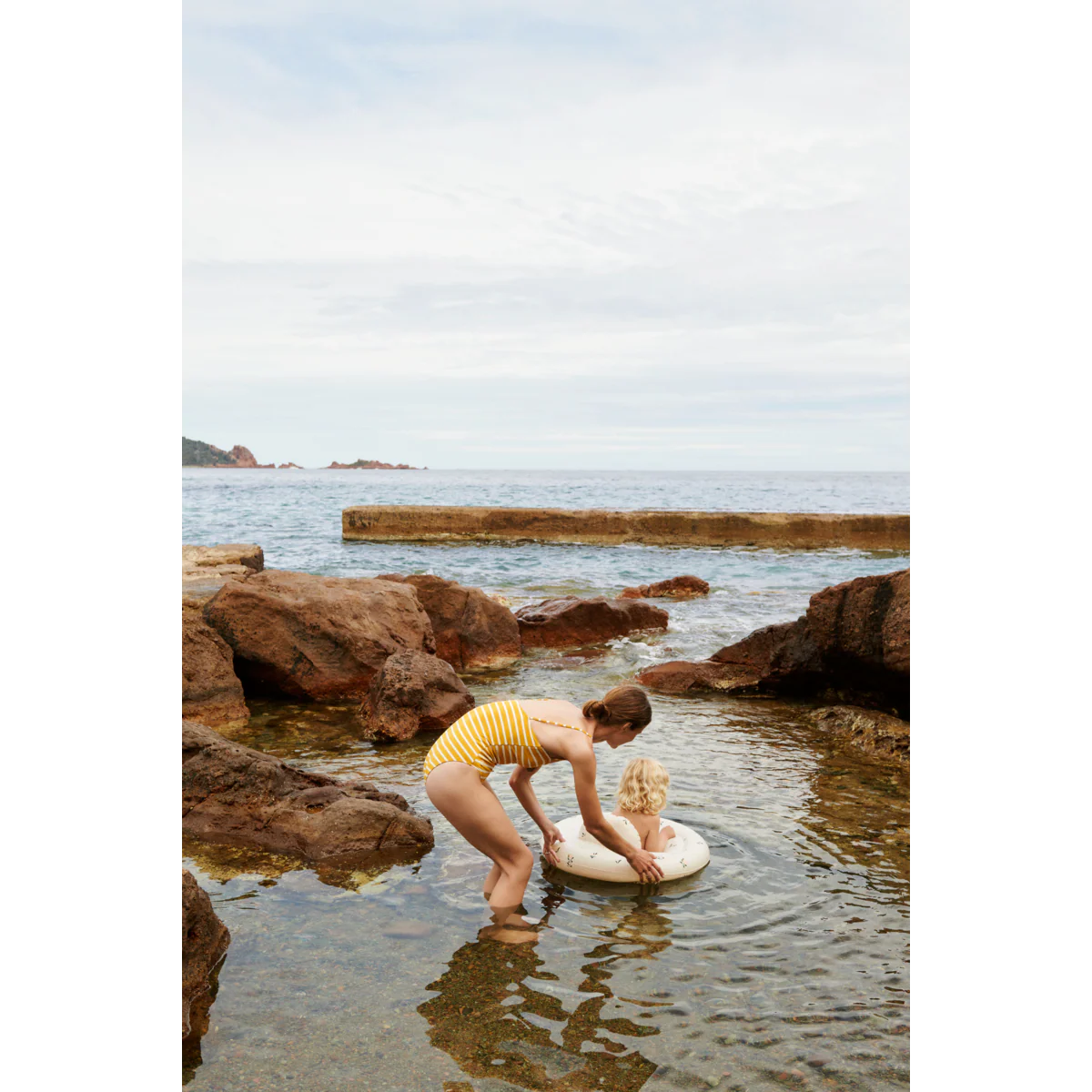 Liewood Baby Schwimmsitz "Dawn" | Peach / Sea Shell - Image 3