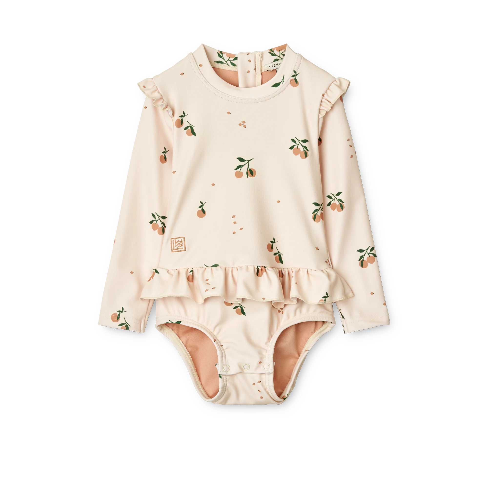 Liewood Baby Badeanzug "Sille" | Peach / Sea Shell