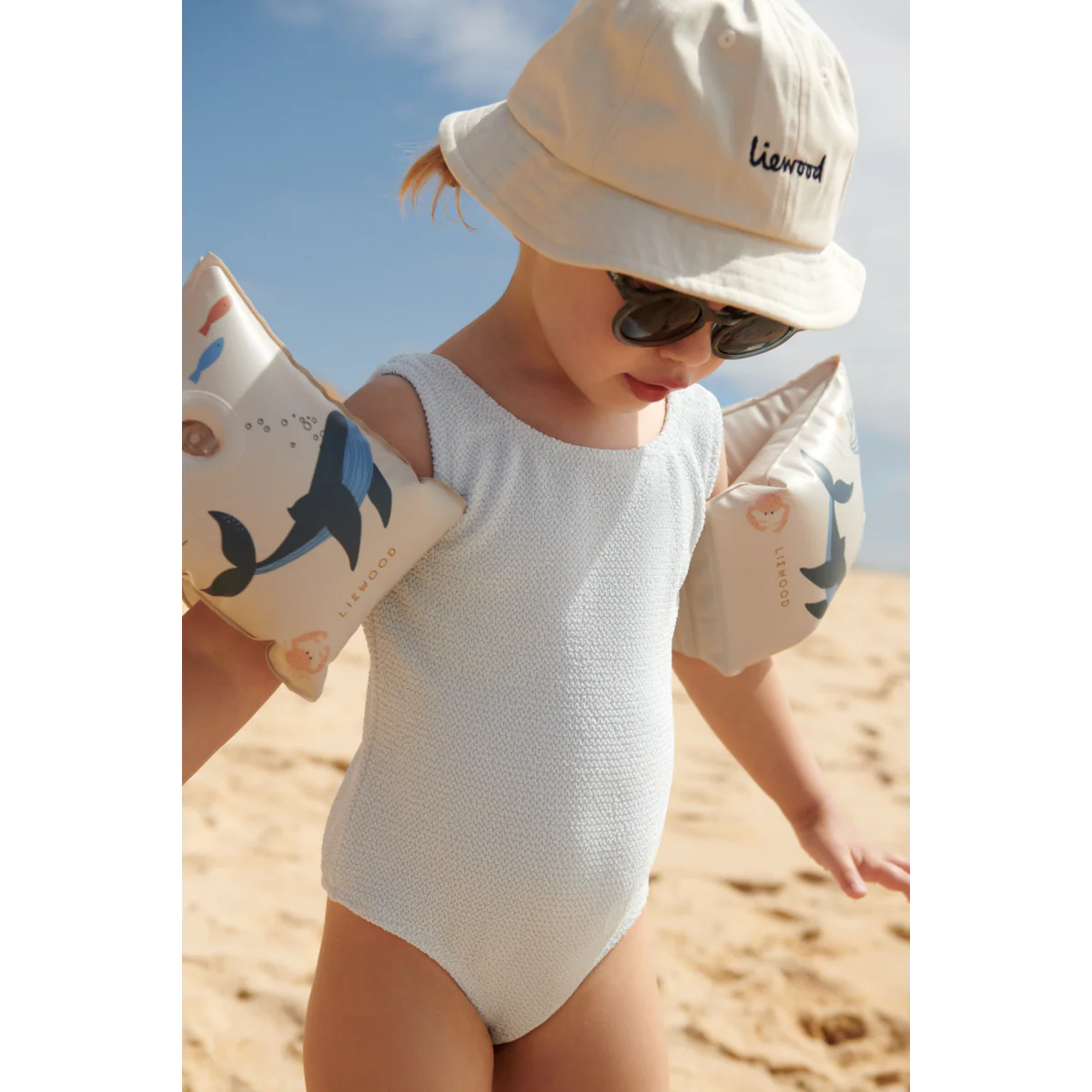 Liewood Badehose "Bianco" Pure Sky - Image 2