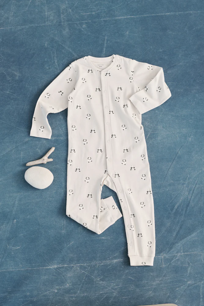 Liewood Pyjama Einteiler "Birk" | Mini panda / Sandy - Image 4