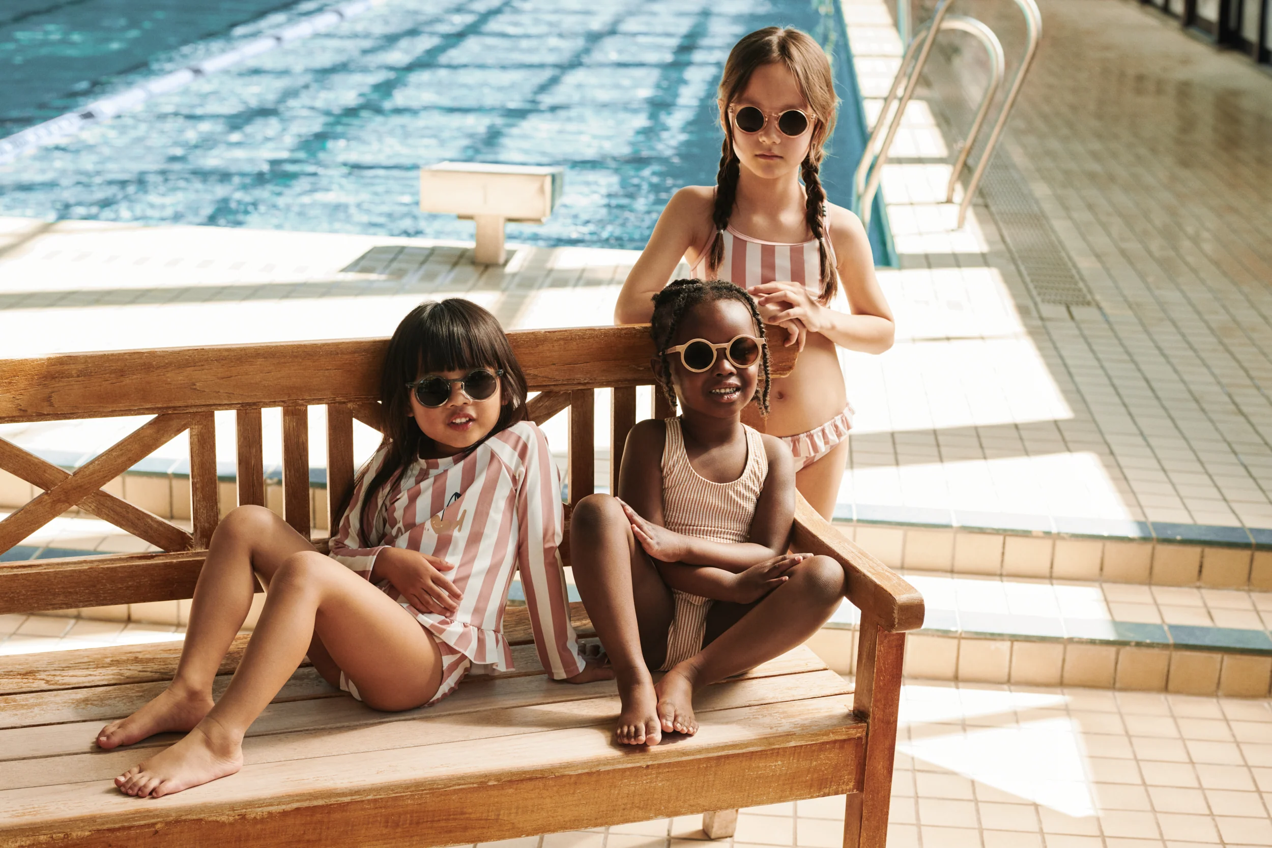 Liewood Sonnenbrille "Darla" | Peppermint Transparent - Image 2