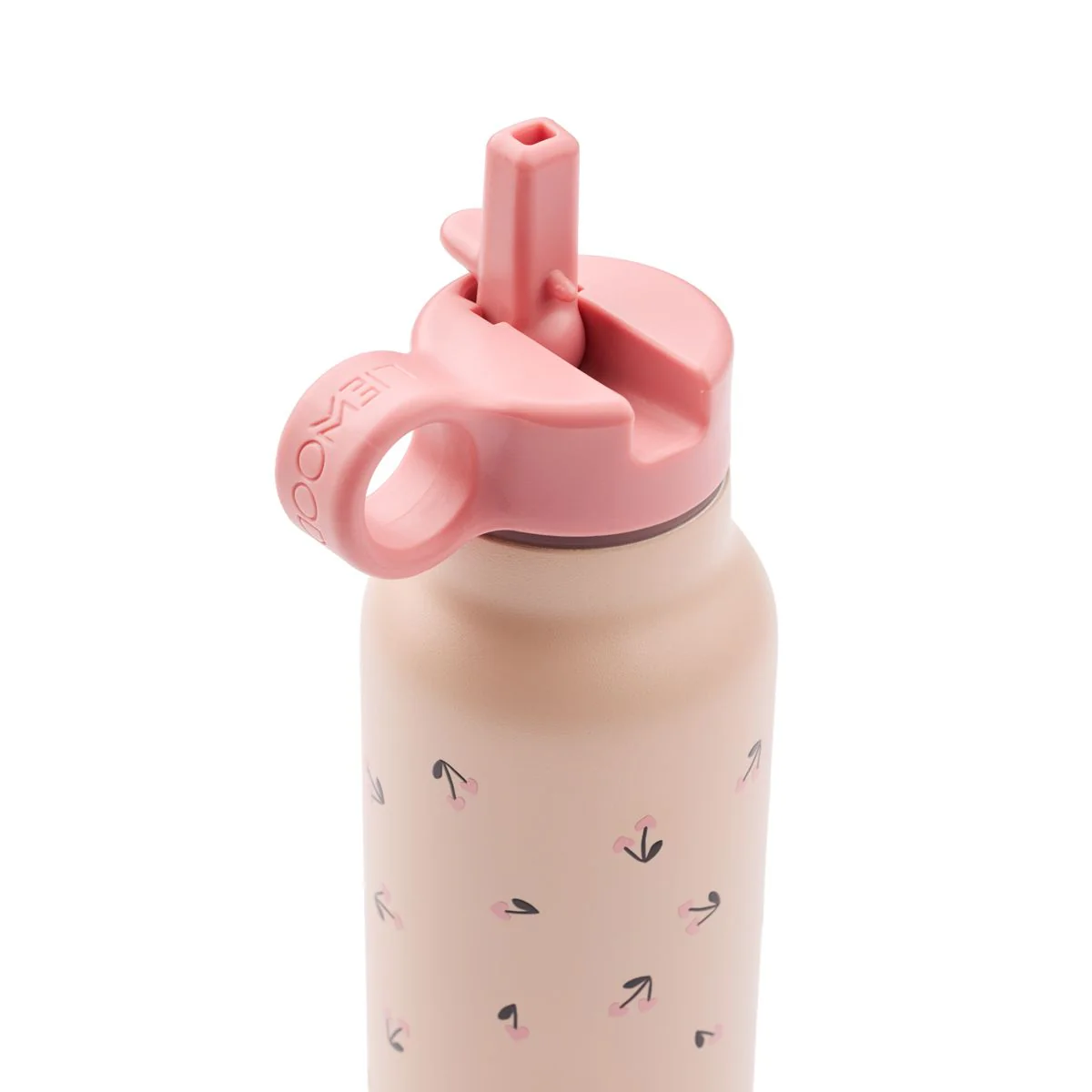 Liewood Falk Trinkflasche 350 ml | Mini Cherry heart / Rosey - Image 2