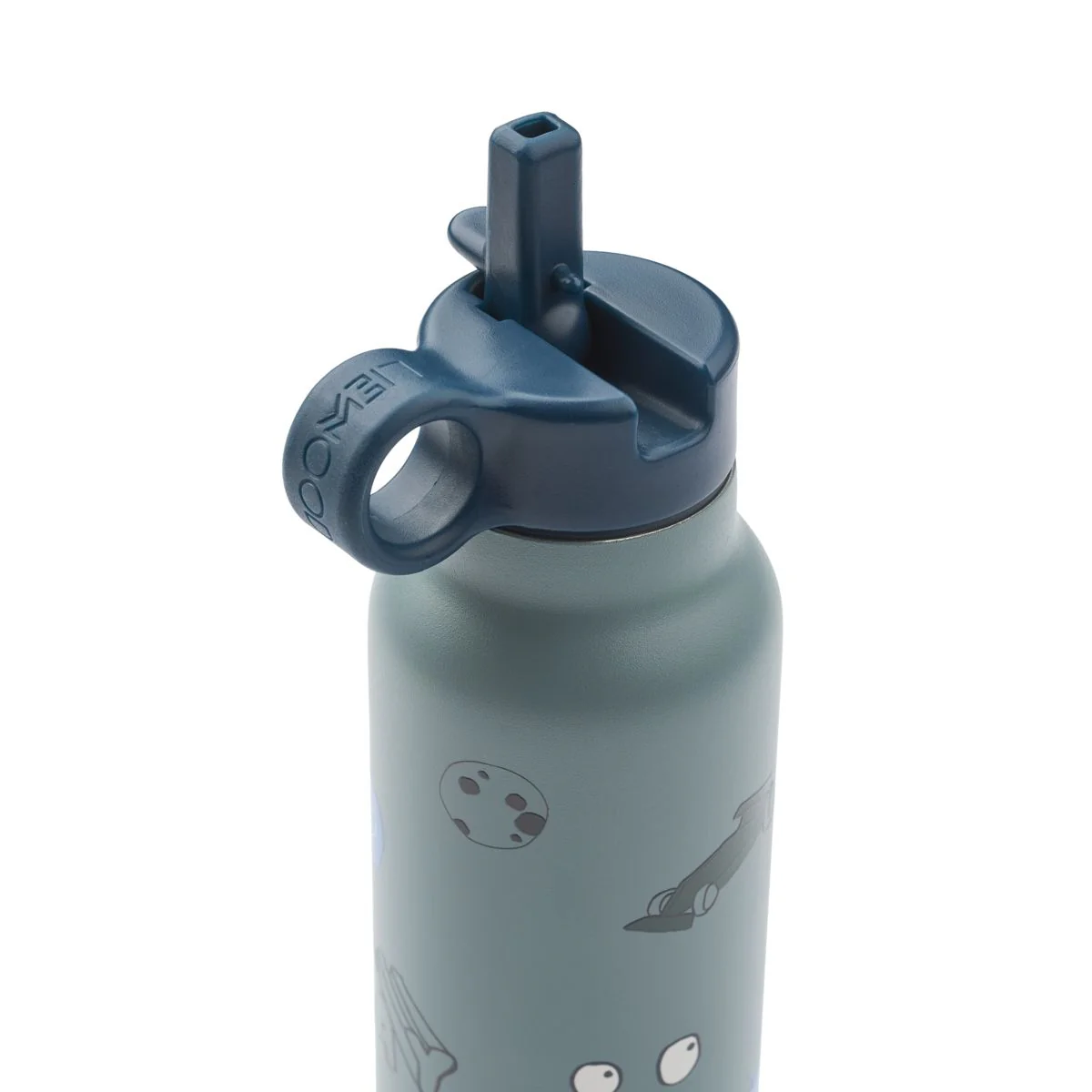 Liewood Falk Trinkflasche 350 ml | Play / Dusty Peppermint - Image 2