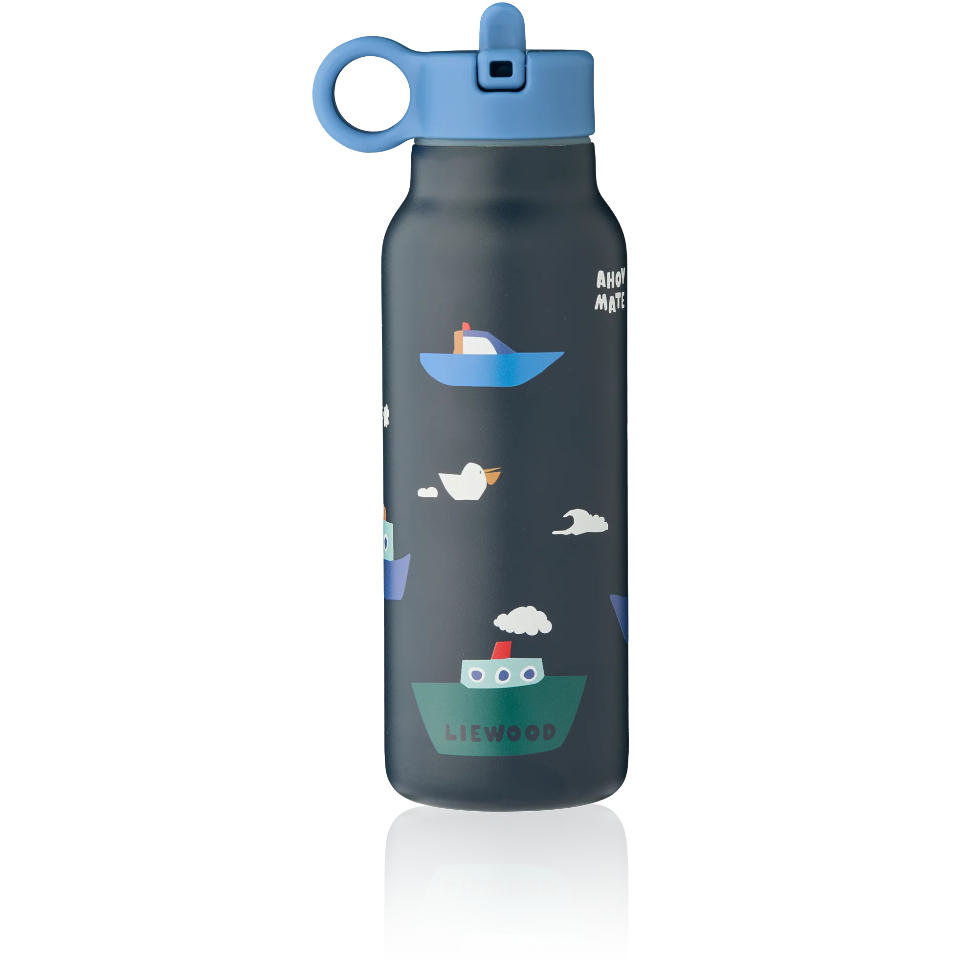 Liewood Trinkflasche "Falk 350 ml" | Sailing / Classic Navy
