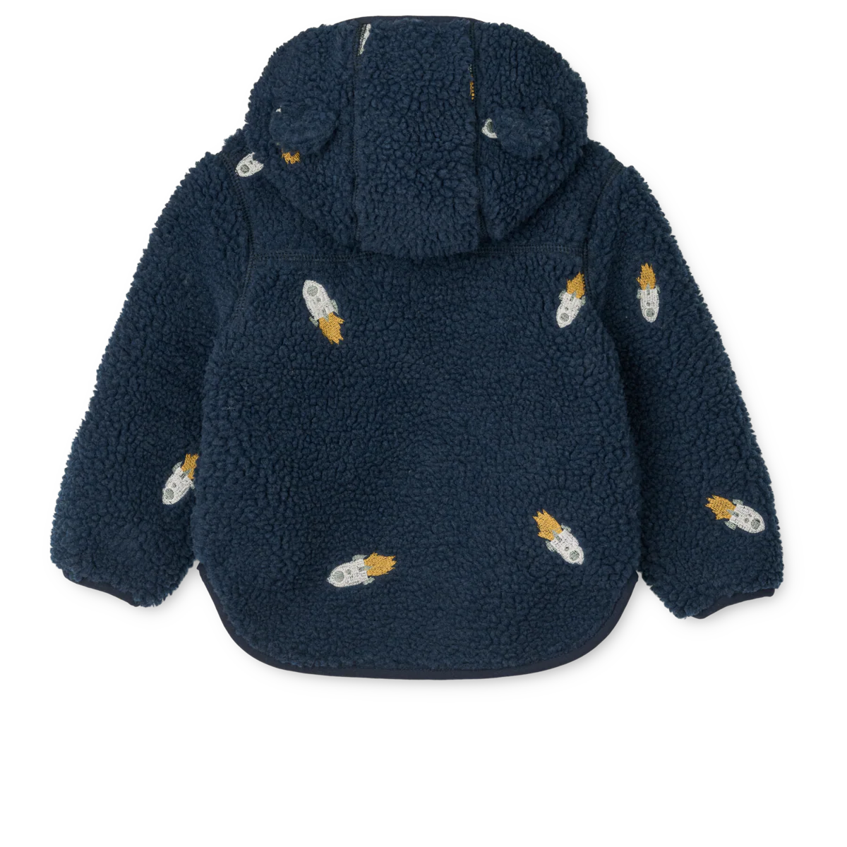 Liewood Jacke mit Ohren "Mara Pile" Rocket | Classic Navy - Image 2