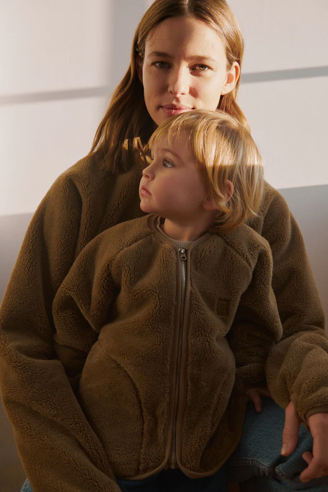 Liewood Jacke "Calina" Pile Oat - Image 2