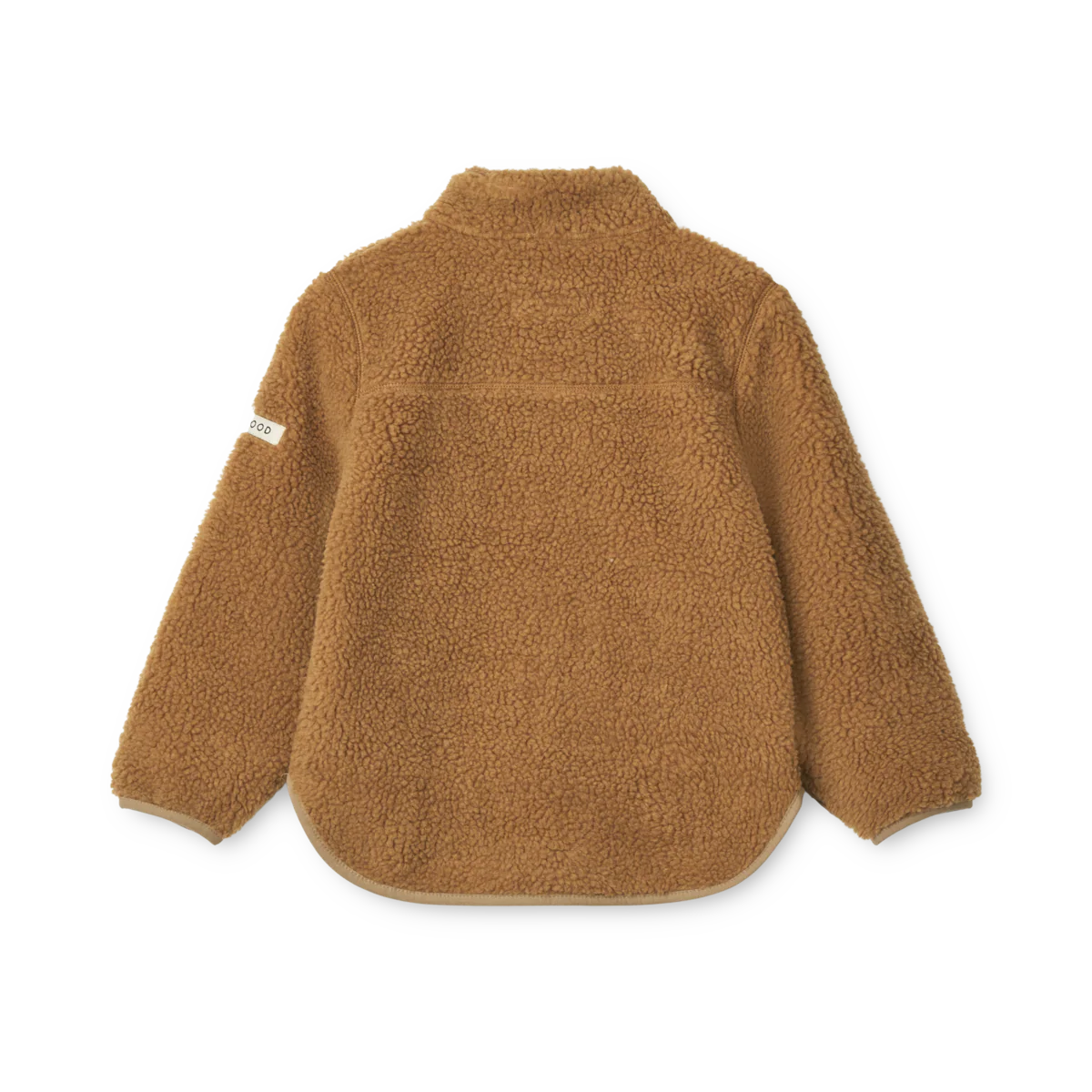 Liewood Jacke "Nolan" Pile Golden Caramel | Oat Mix - Image 2