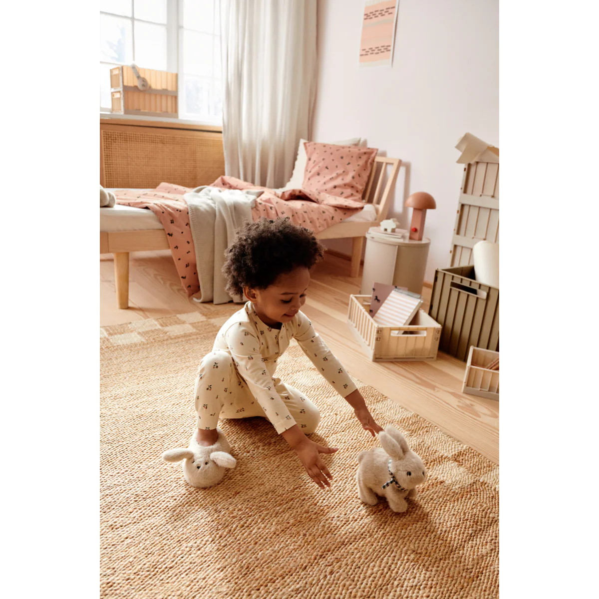 Liewood Jumpsuit "Birk" Peach Mini | Sea Shell - Image 2