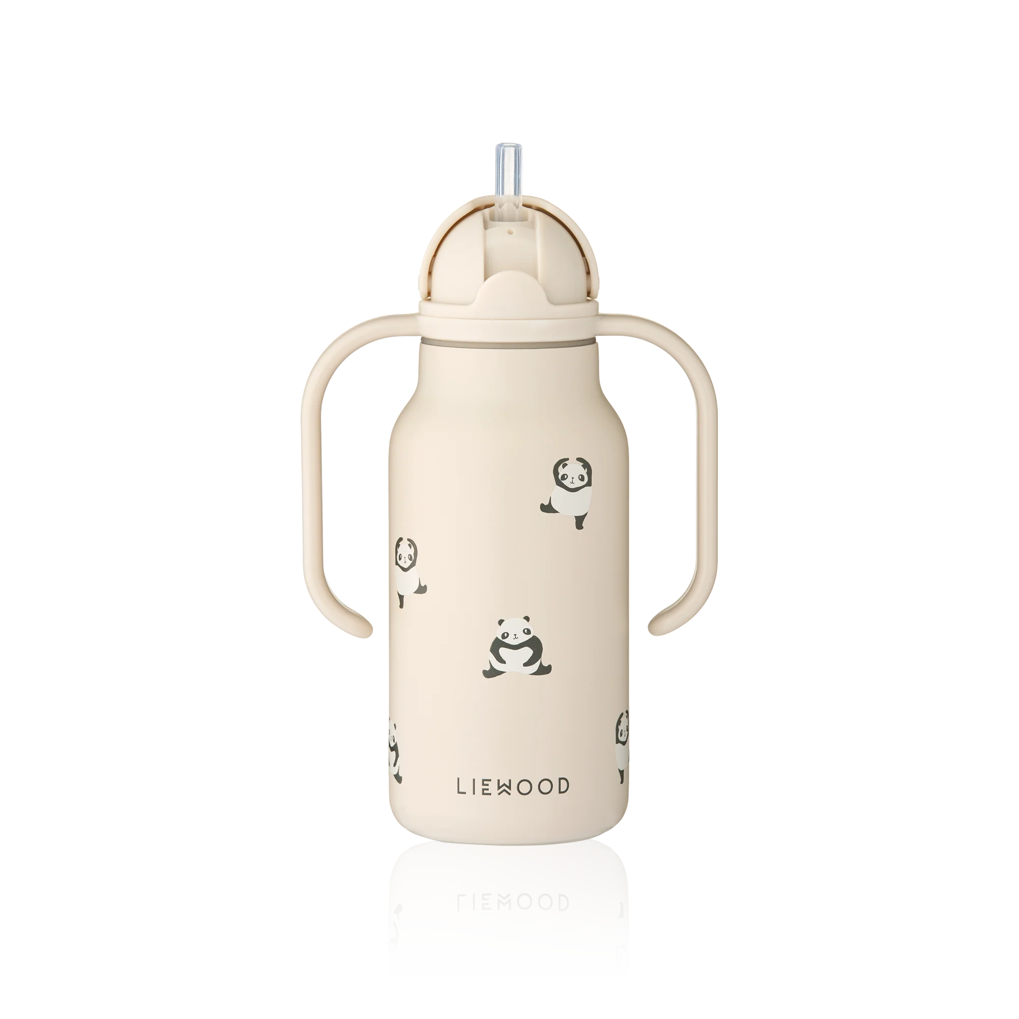 Liewood Trinkflasche "Kimmie Water Bottle 250 ml" | Mini Panda / Sandy - Image 2
