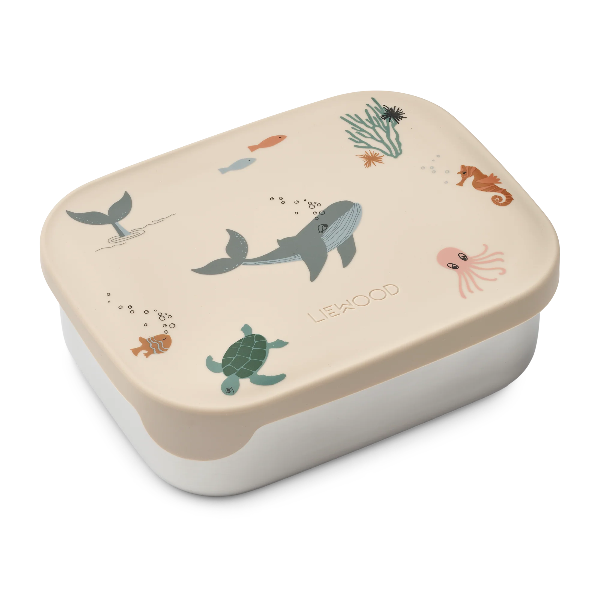 Liewood Kinder Lunchbox "Arthur" Sea Creature / Sandy