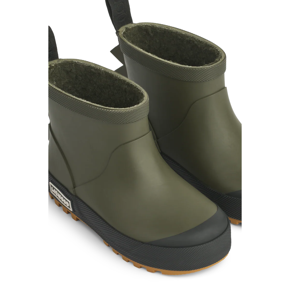 Liewood Thermo Regenstiefel 'Jesse Dino' Army Brown - Image 4