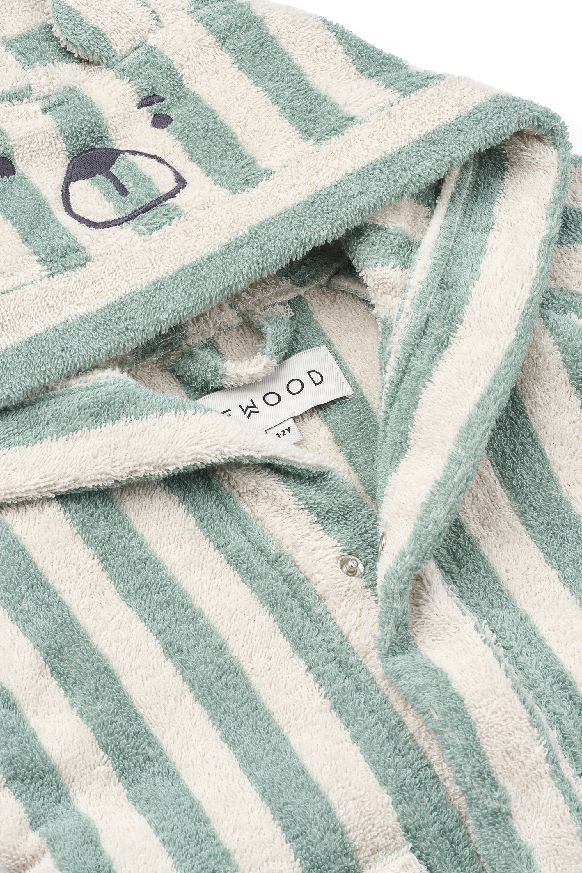 Liewood Bademantel "Lily" | Peppermint / creme de la creme - Image 2