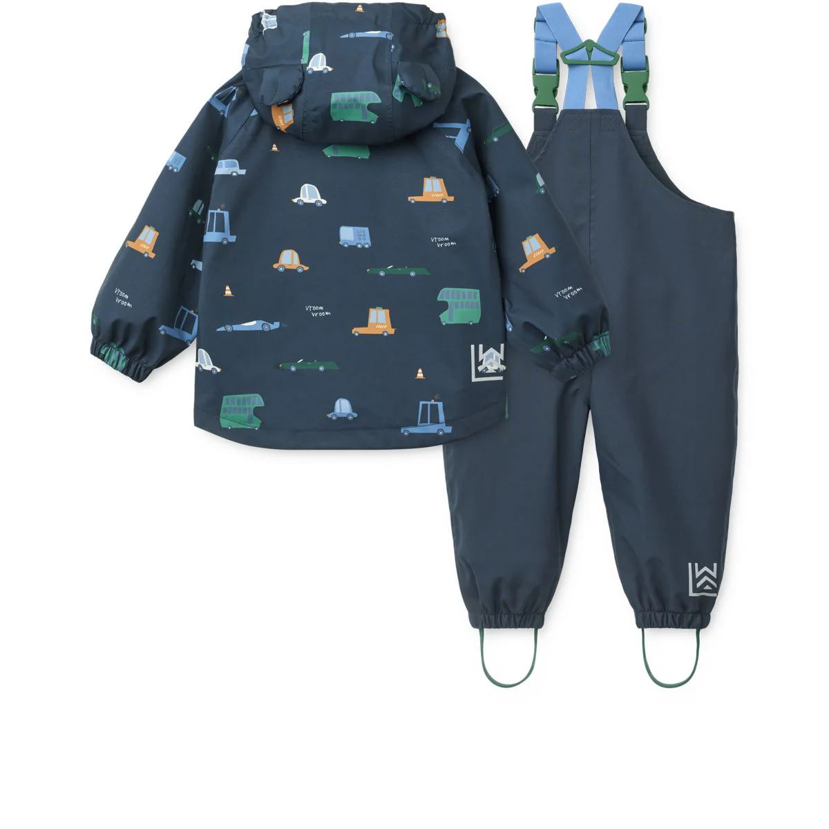Liewood Manu Regenanzug | Cars / Classic navy - Image 2