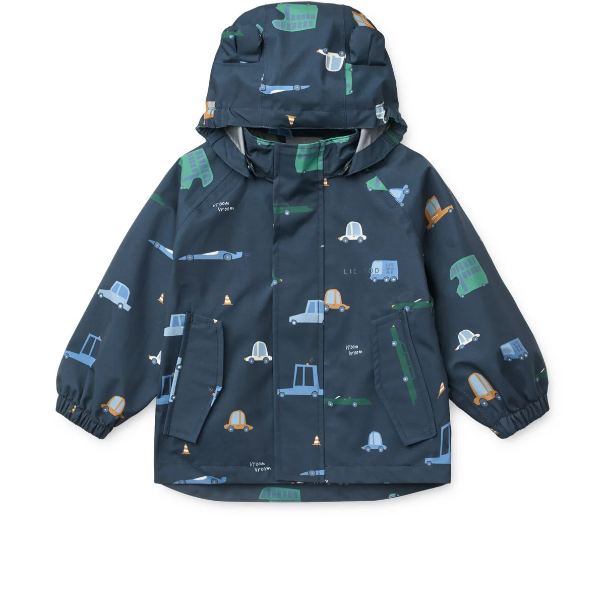 Liewood Manu Regenanzug | Cars / Classic navy - Image 3