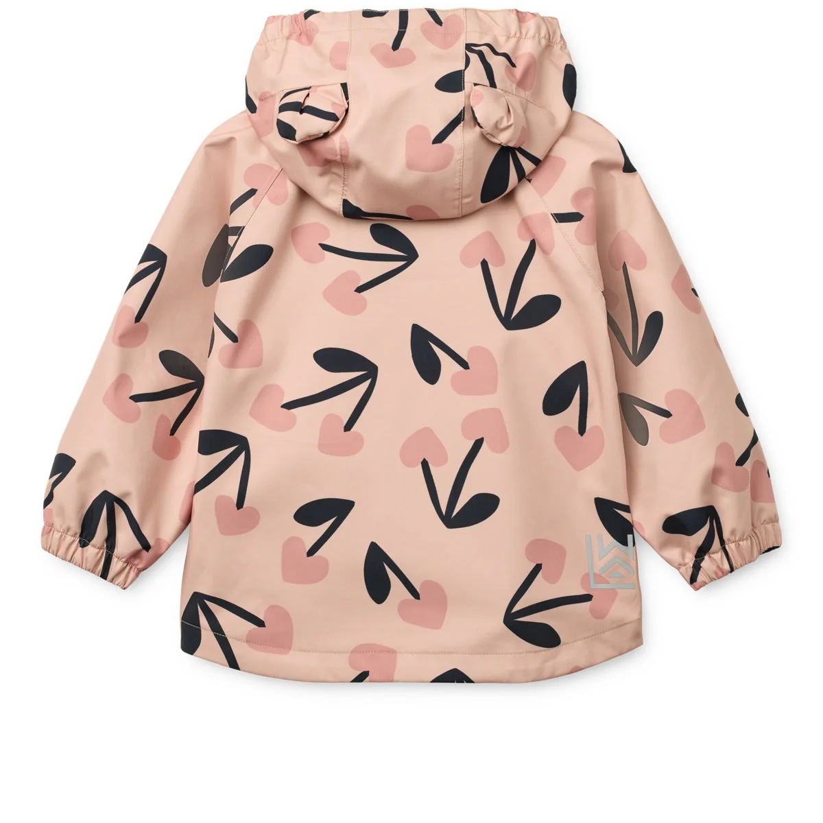 Liewood Manu Regenanzug | mega cherry heart/ Rosey mix - Image 4