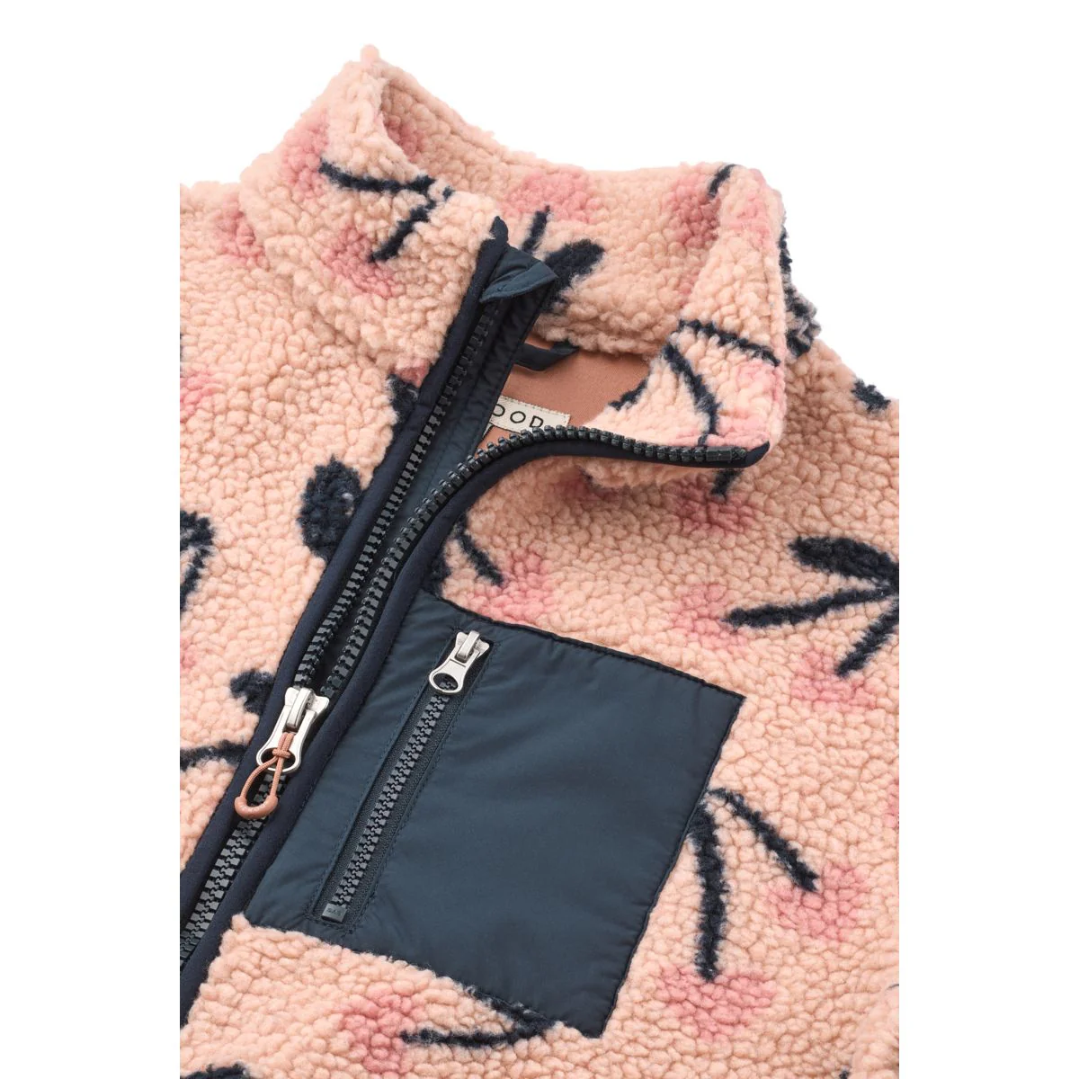 Liewood Nelson Fleecejacke Damen | Mega Cherry heart / Rosey - Image 4