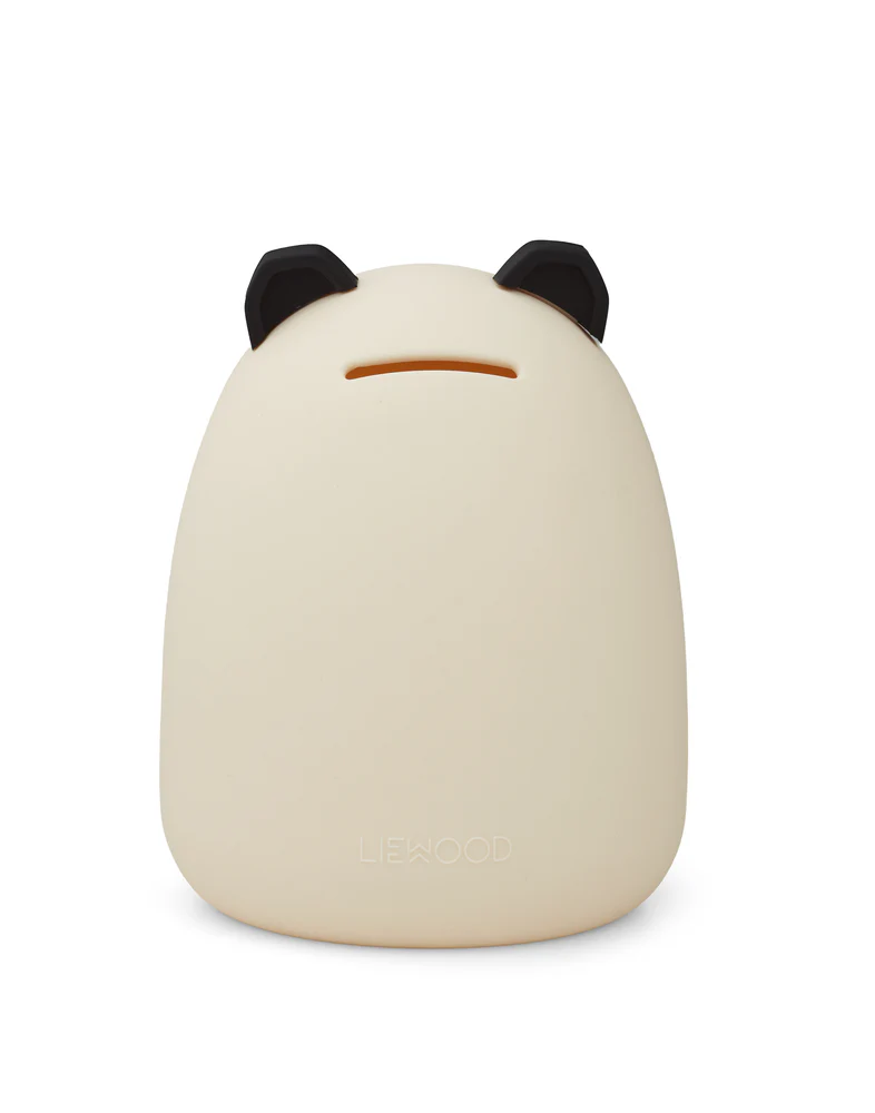 Liewood Palma Spardose "Palma" | Panda Creme de la Creme - Image 3