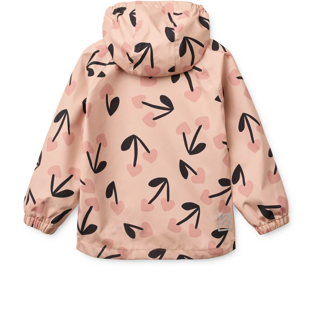 Liewood Pedia Regenanzug | mega cherry heart/ Rosey mix - Image 8