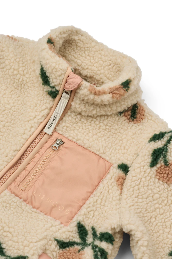 Liewood Fleecejacke "Nolan" | Peach / Sea shell - Image 3