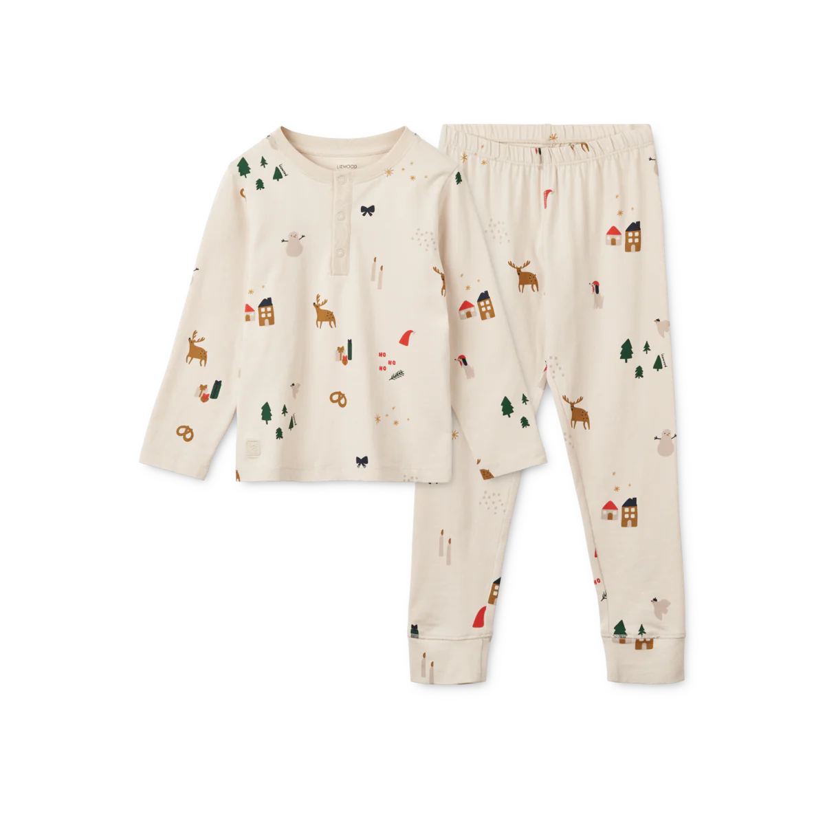Liewood Pyjama-Set "Wilhelm" Holiday / Sandy