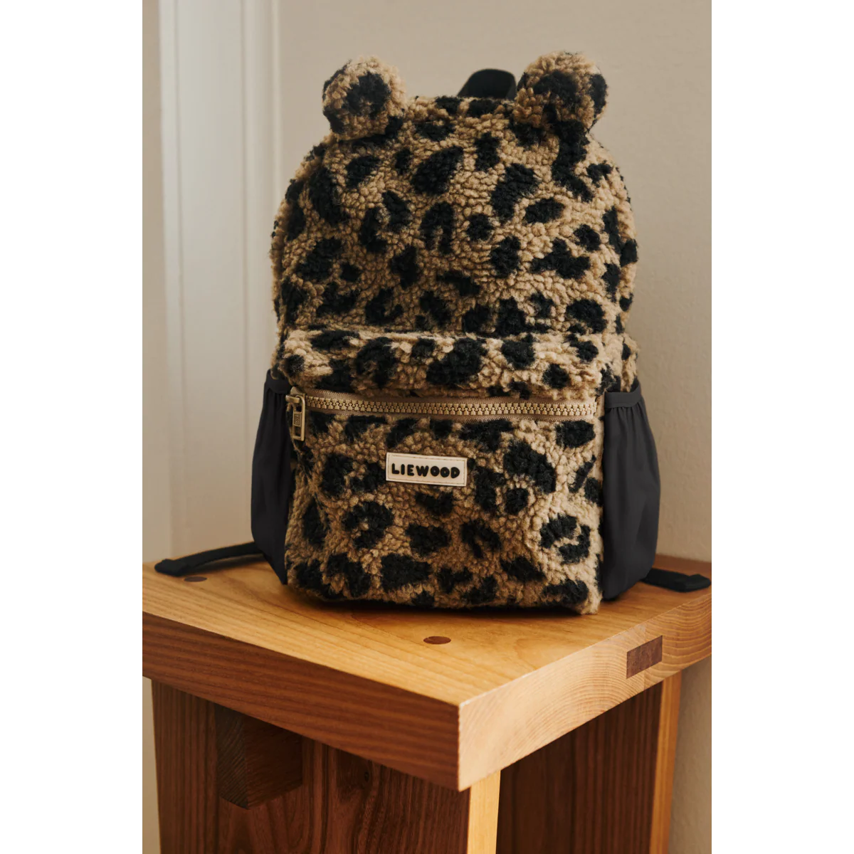Liewood Rucksack "Andreas" Bear Mega Leo | Oat Mix - Image 2