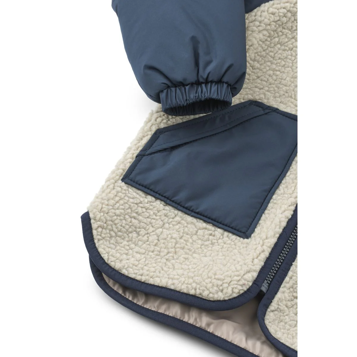 Liewood Runa Jacke | Mist / Classic navy - Image 5