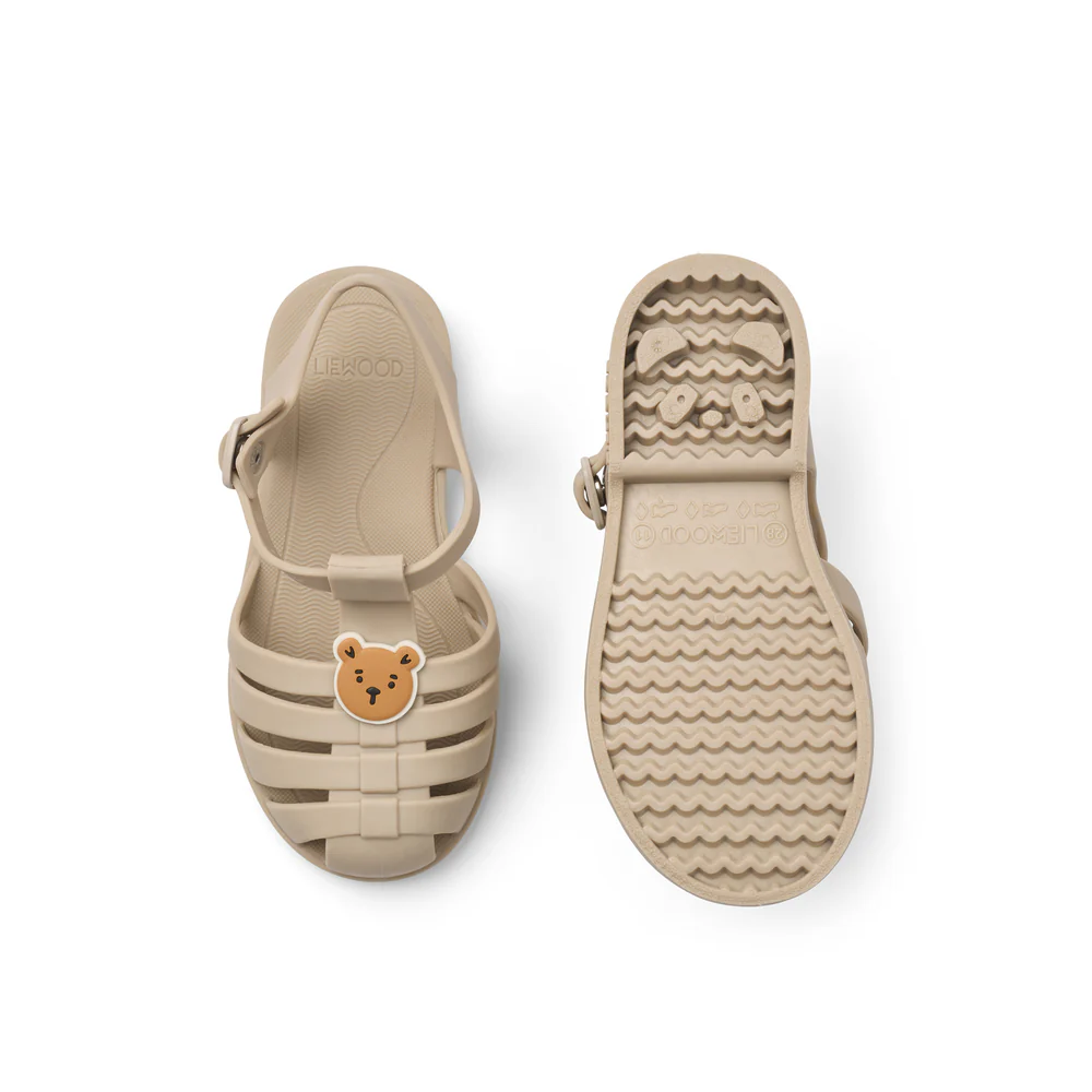 Liewood Kinder Sandalen "Bre" | Bear / sandy - Image 2