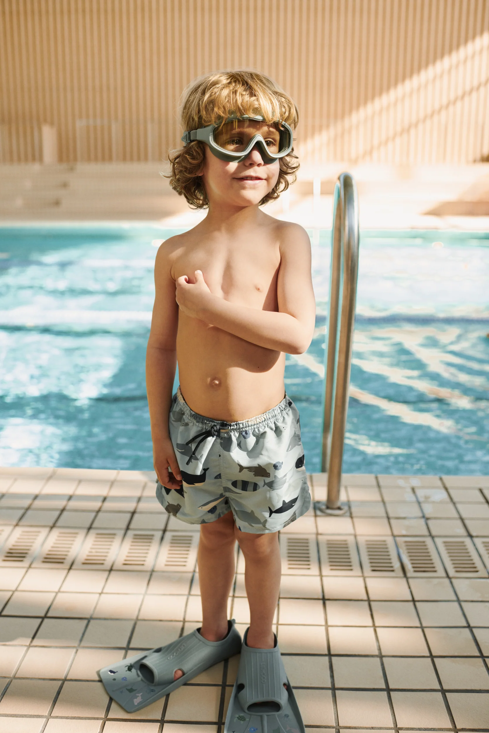 Liewood Schwimmbrille "Kerem" | Peppermint / Garden Green - Image 2