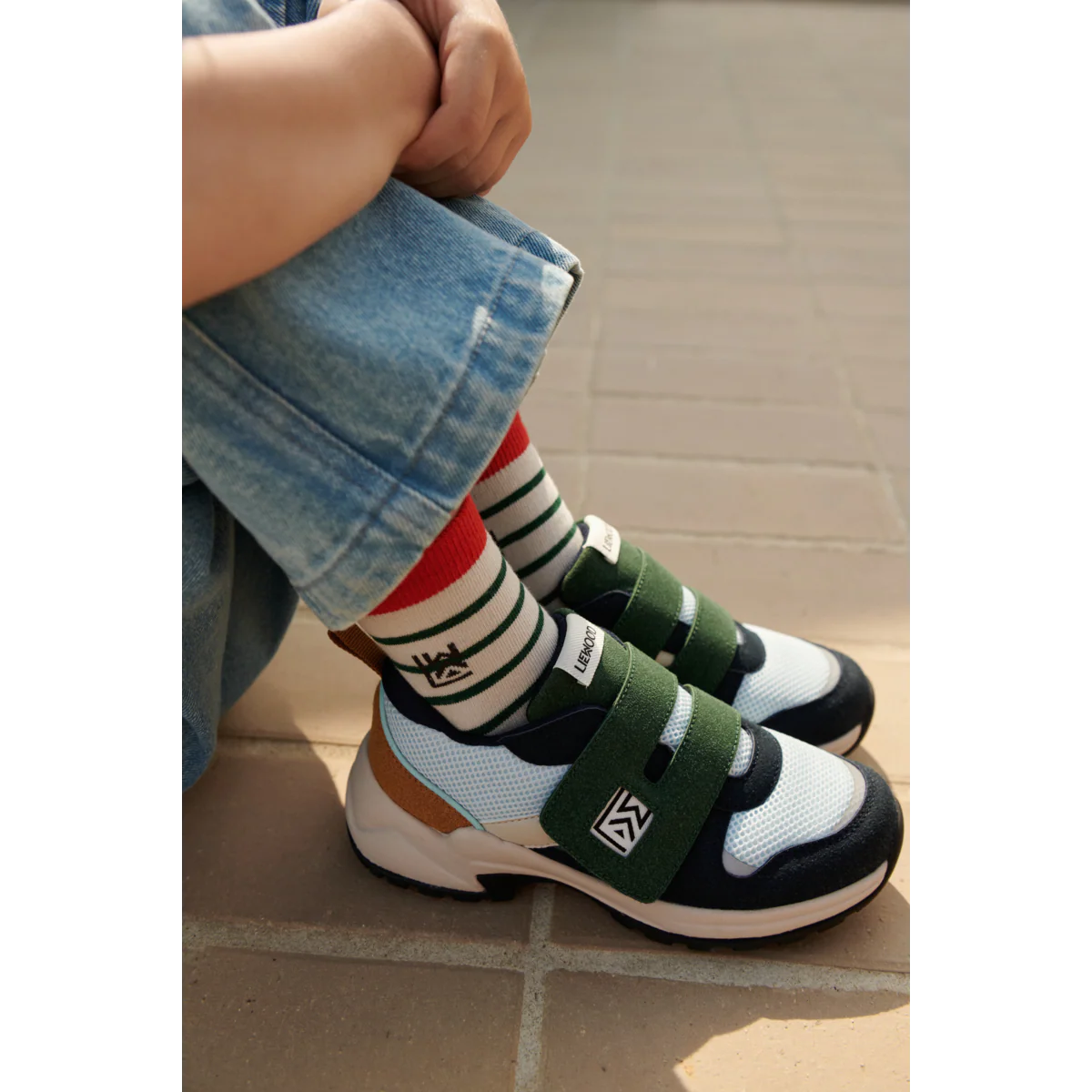 Liewood Socken "Silas" Circus Sandy Mix 3er-Pack - Image 2