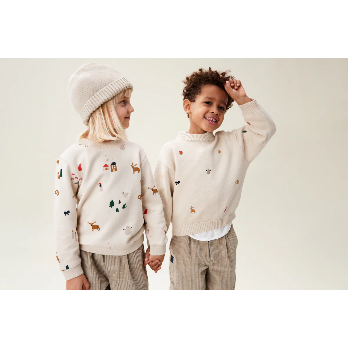 Liewood Strickpullover "Orlane" Holiday / Sandy - Image 4