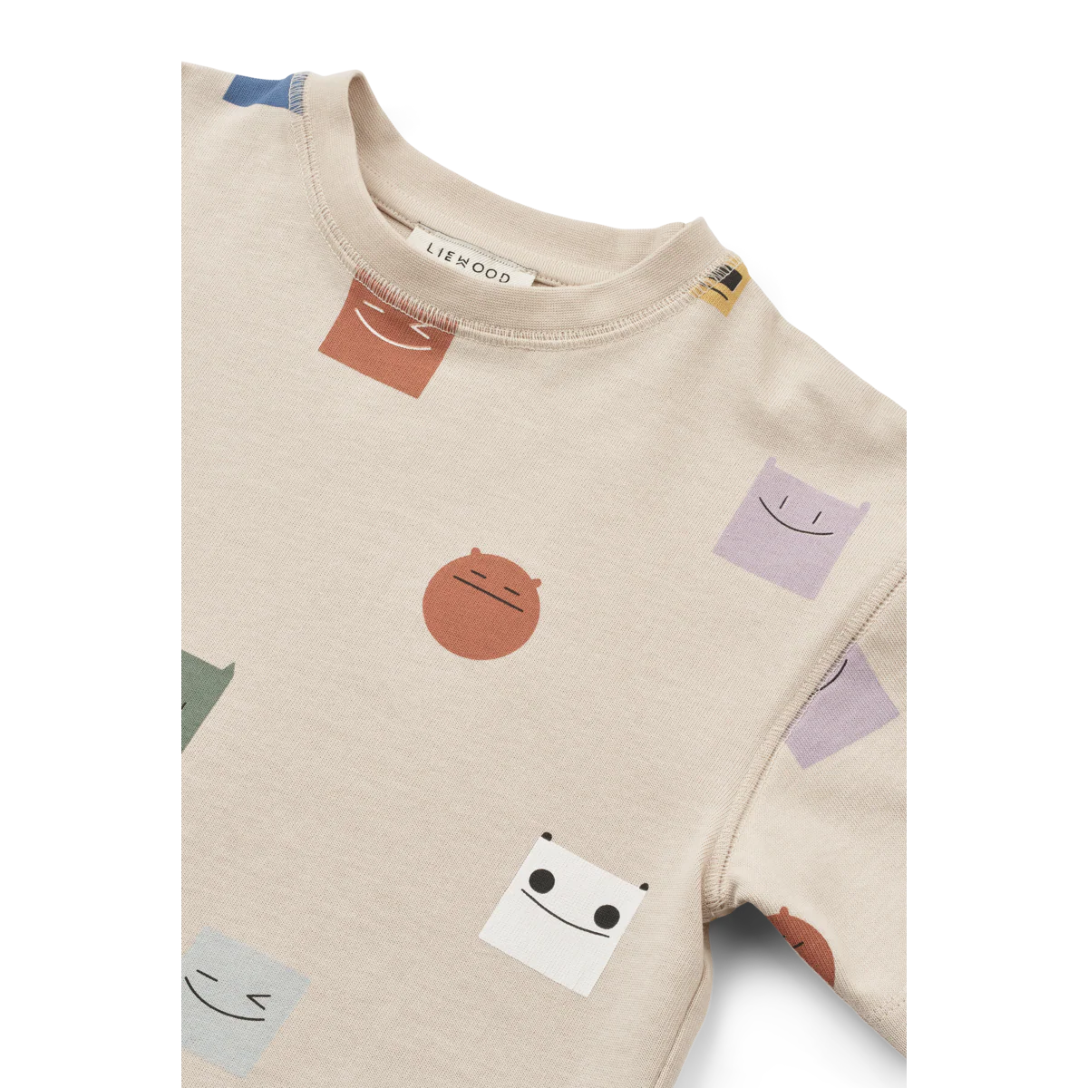 Liewood T-Shirt "Tyler" Smiley / Sandy - Image 3