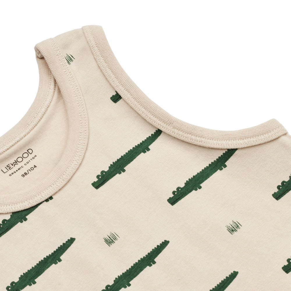 Liewood Unterhemden Tank-Top "Faris" Carlos Sandy Mix 2er- Pack - Image 3