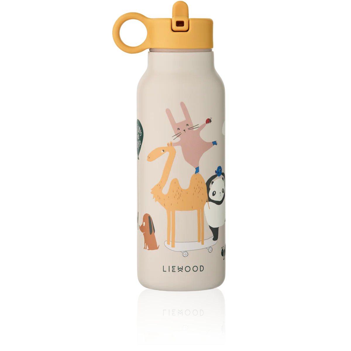 Liewood Trinkflasche "Falk" | Around the world / Sandy 350ml