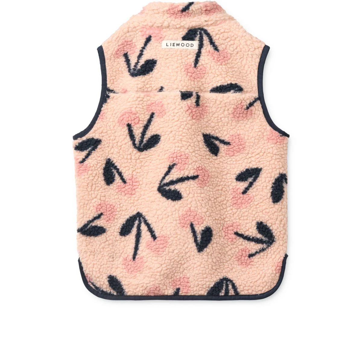 Liewood Vada Weste | Mega Cherry heart / Rosey - Image 2