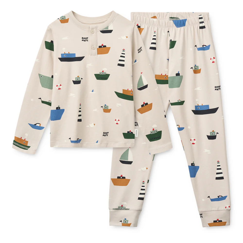 Liewood Pyjama Set "Wilhelm" | Sailing / Sandy