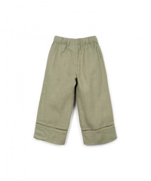 Play Up Linen Trousers | Texture - Image 3