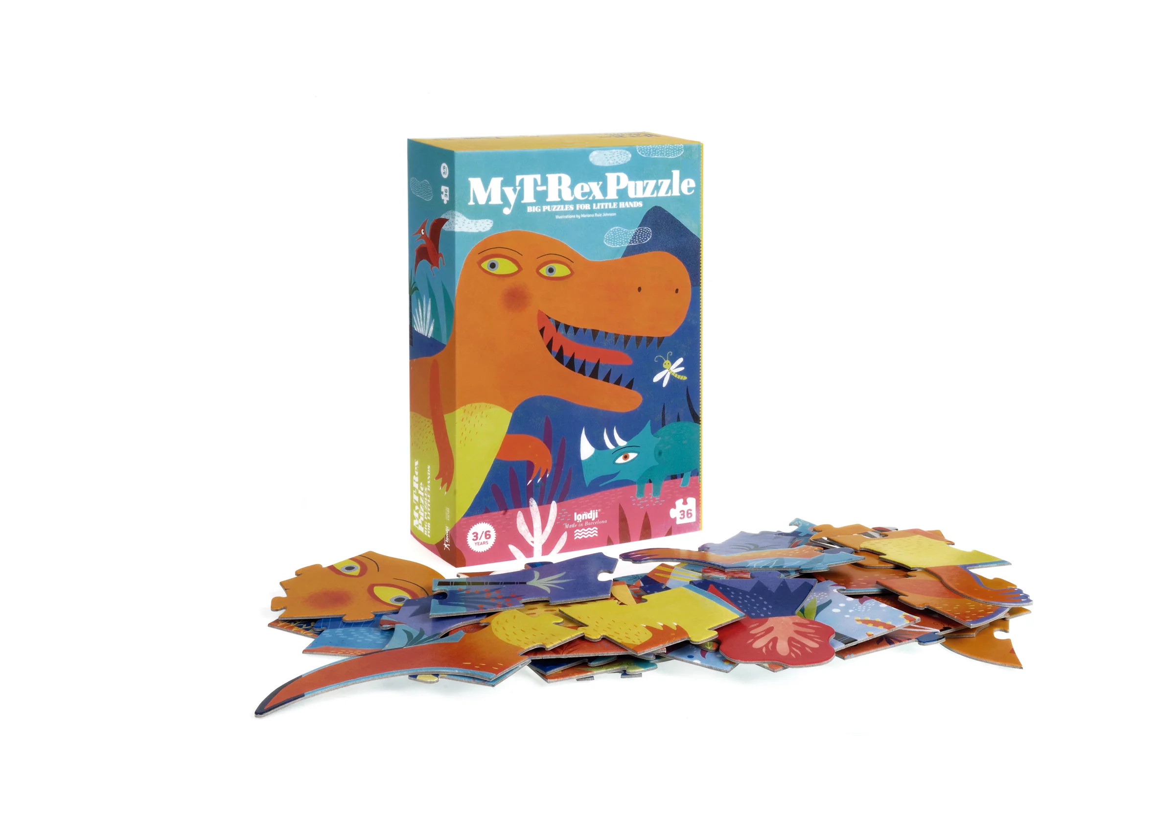 Londji Puzzle "My T-Rex" - Image 3