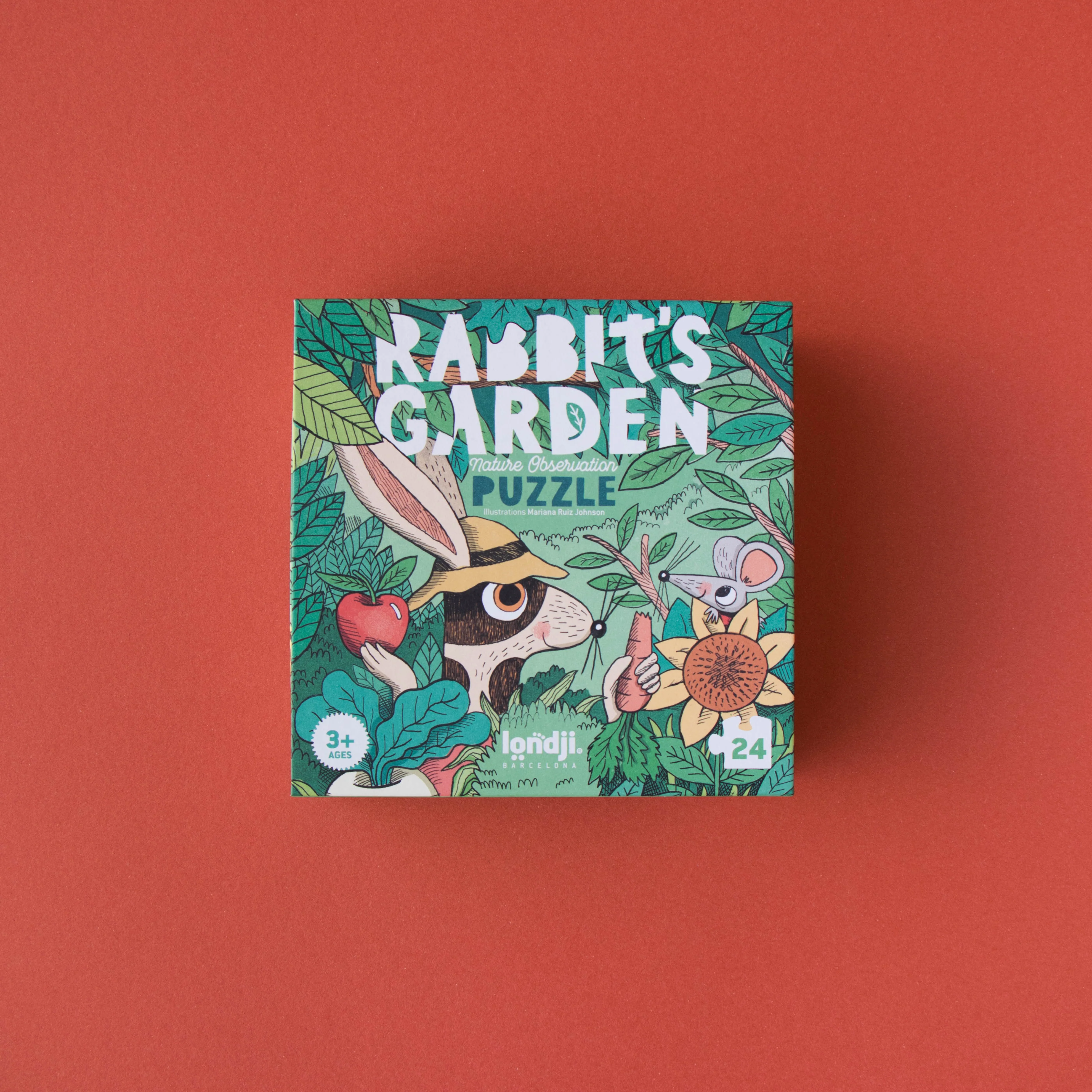 Londji Puzzle "Rabbit's Garden"