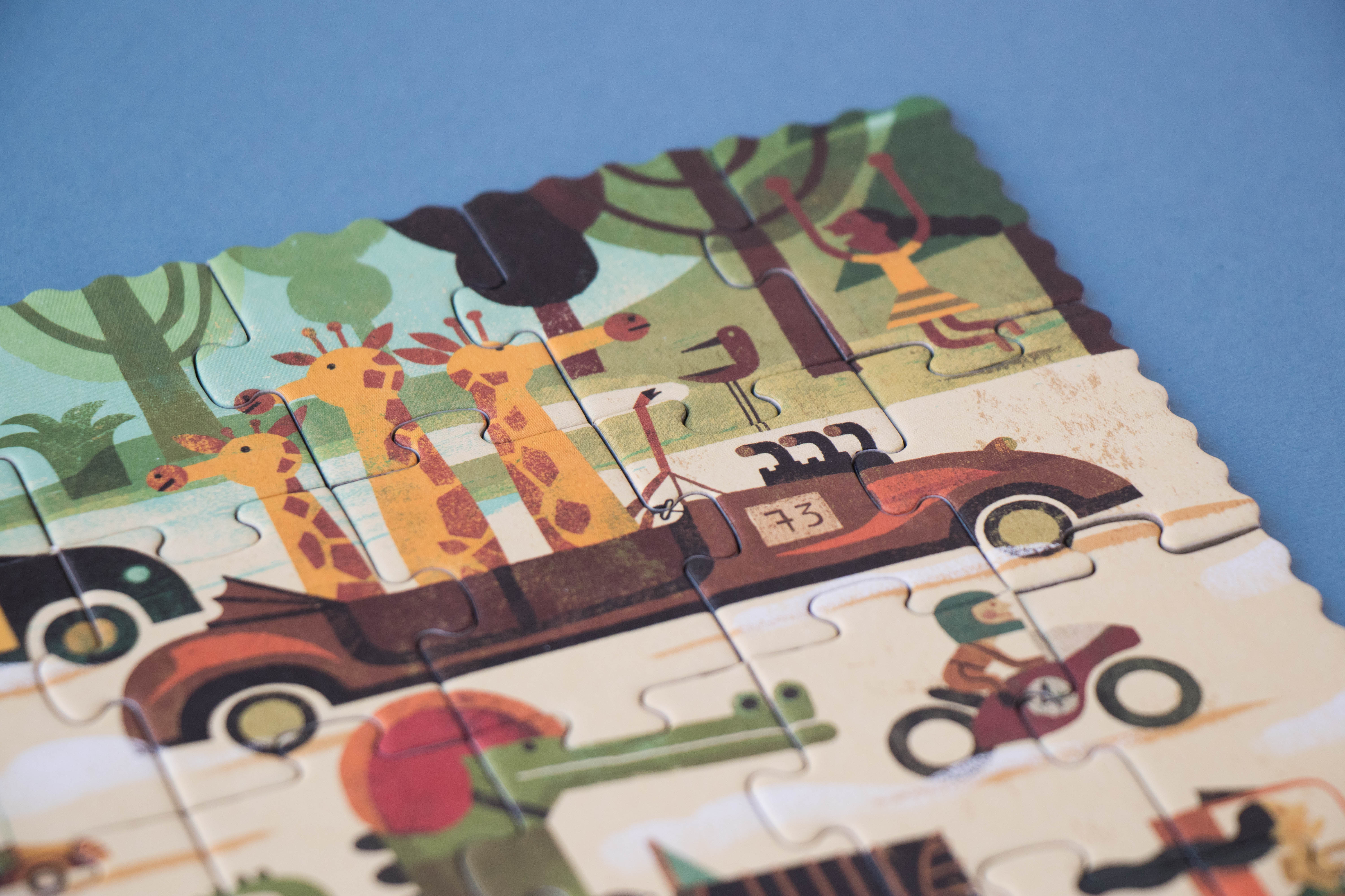 Londji Puzzle "Vroom Vroom" - Image 6