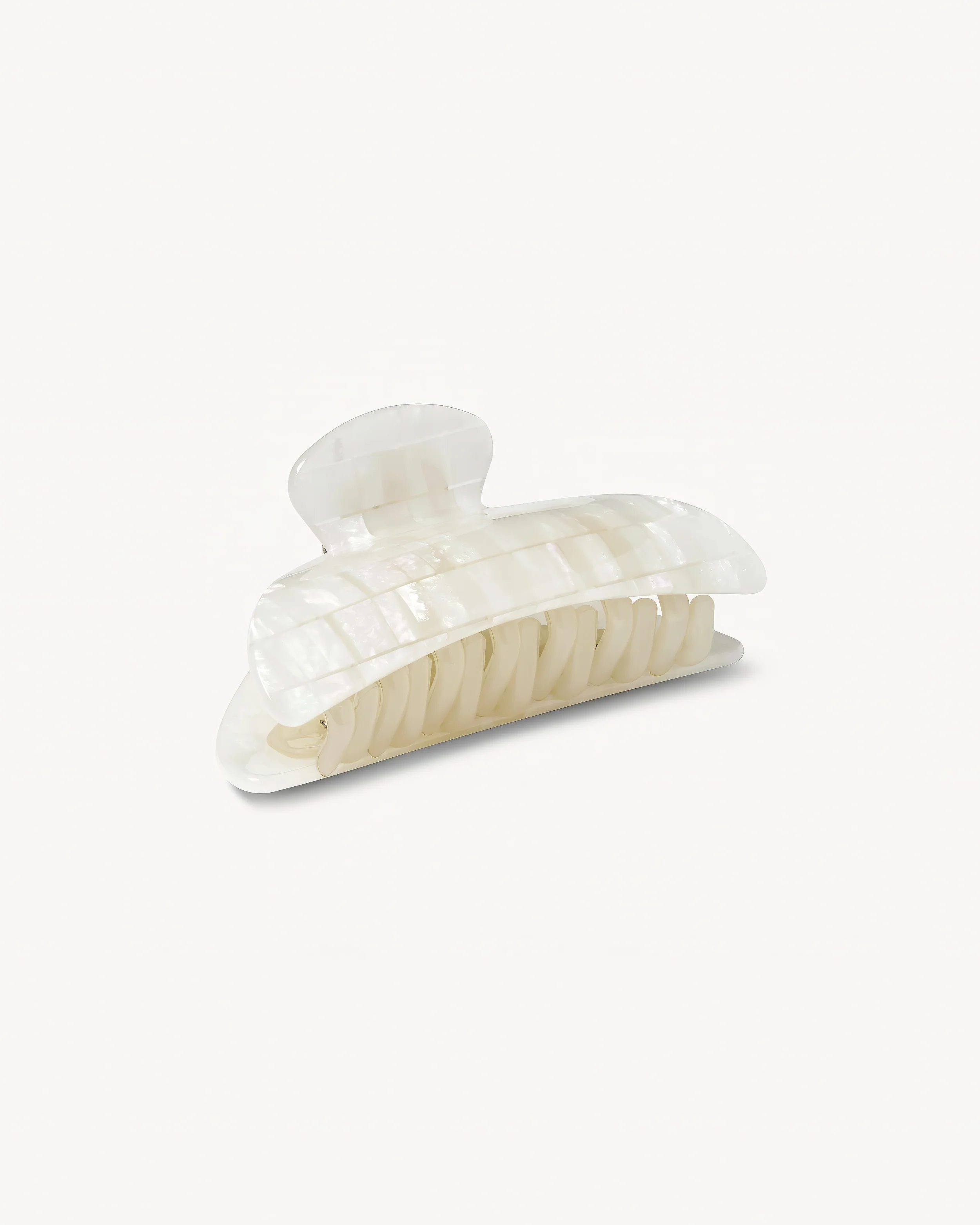 Machete Haarklammer Midi Opalite Shell Checker - Image 2