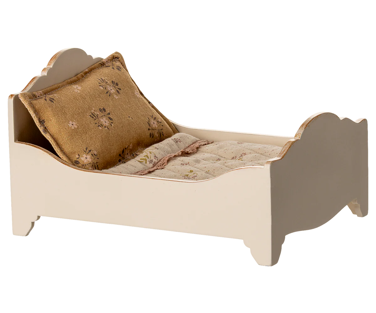 Maileg Bett Maus | Off White