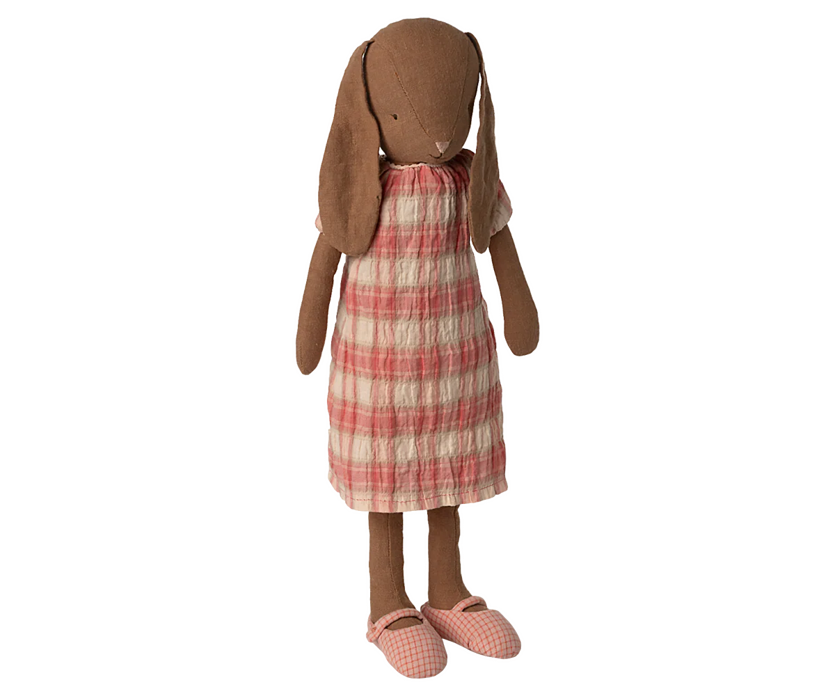 Maileg Hase Grösse 3 | Chocolate Brown mit Kleid