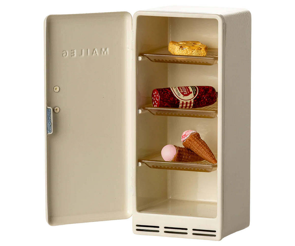 Maileg Kühlschrank Maus | Off White - Image 5