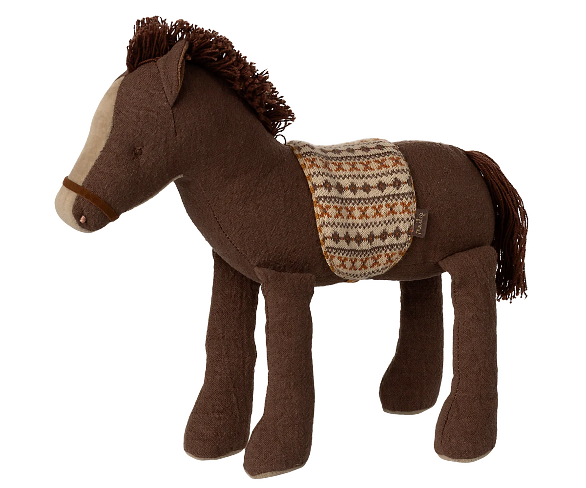 Maileg Pony Medium | Braun - Image 3