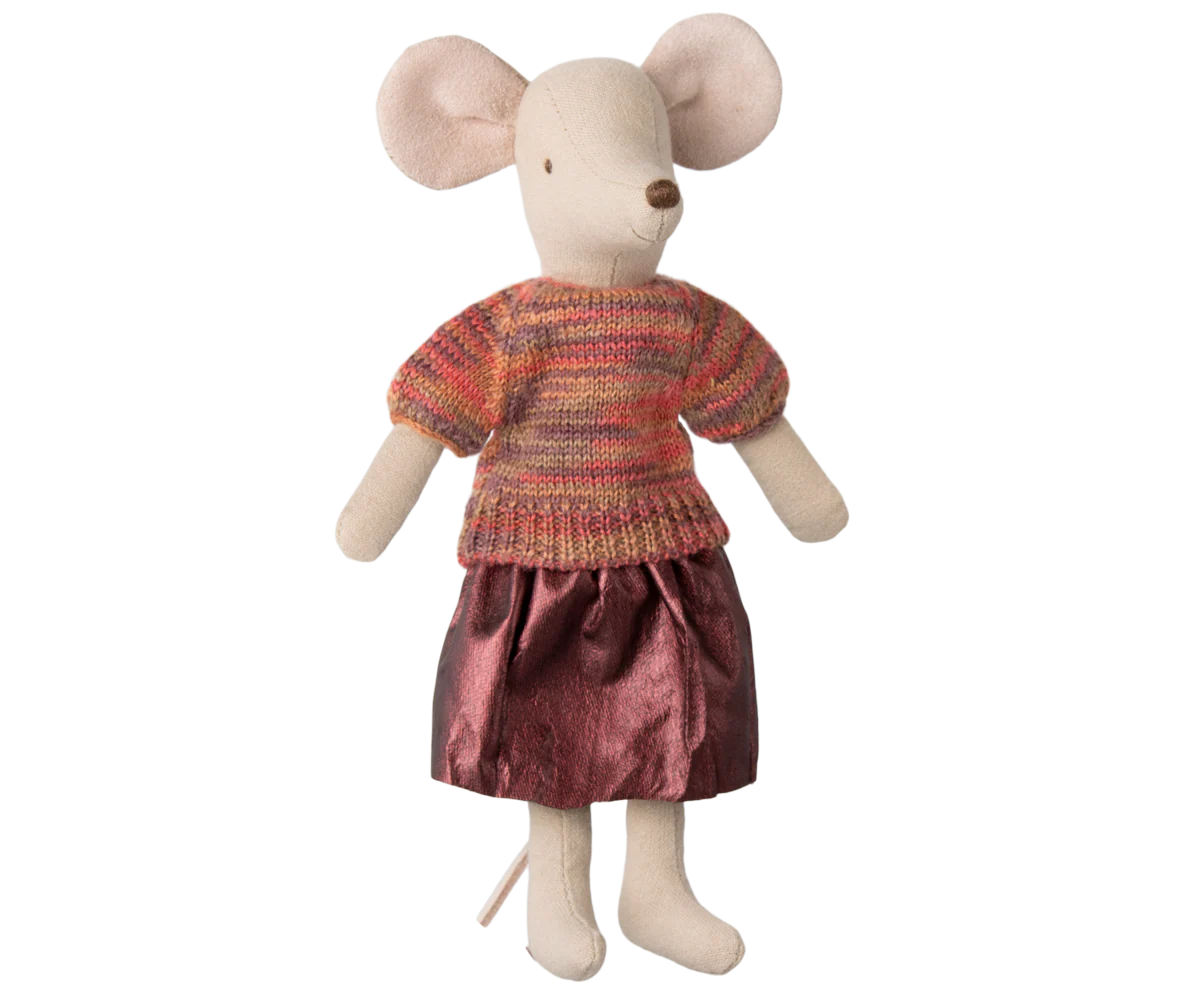 Maileg Rock und gestrickter Pullover, Mama Maus - Image 3