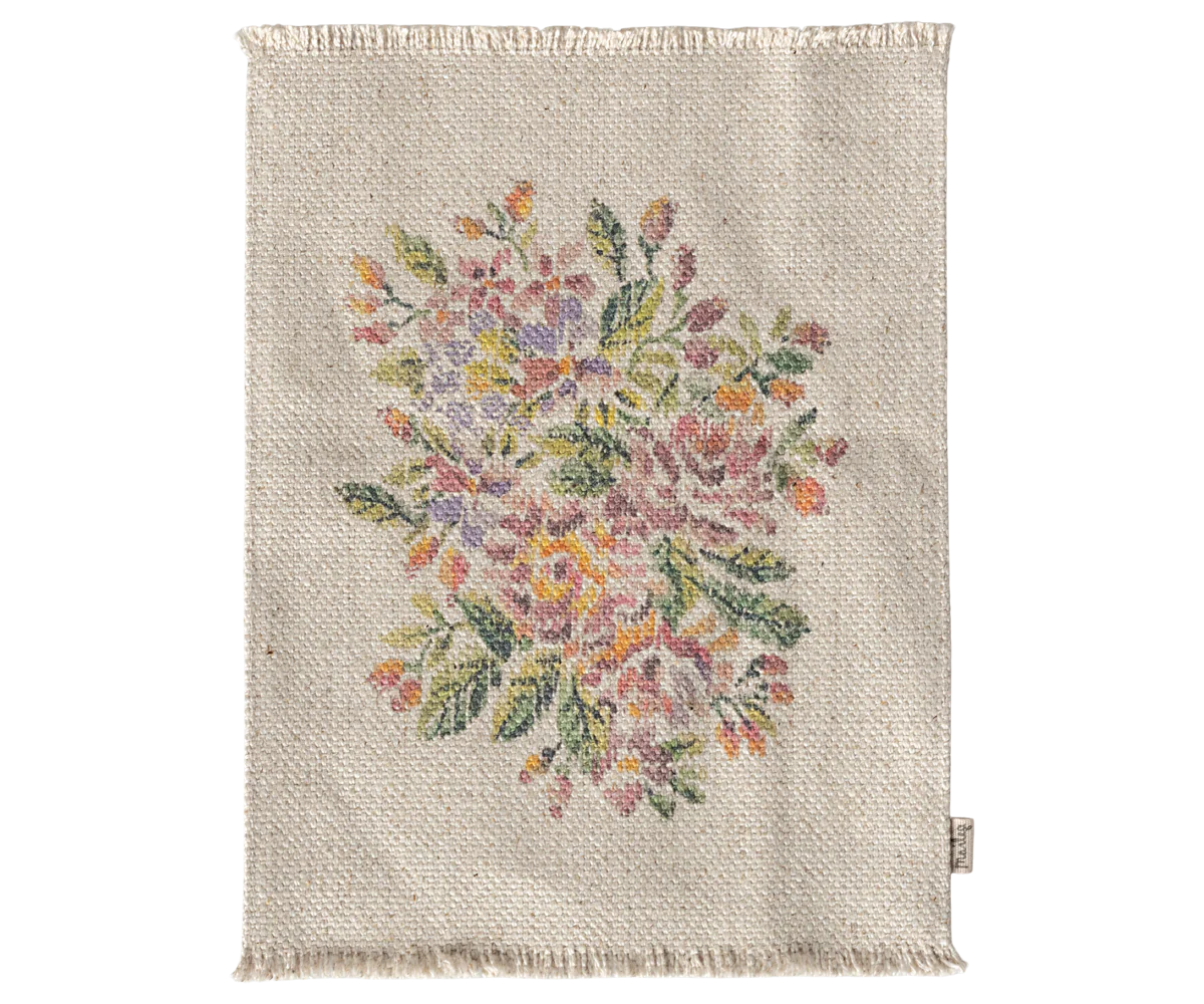 Maileg Teppich Miniatur | Blumen - Image 2